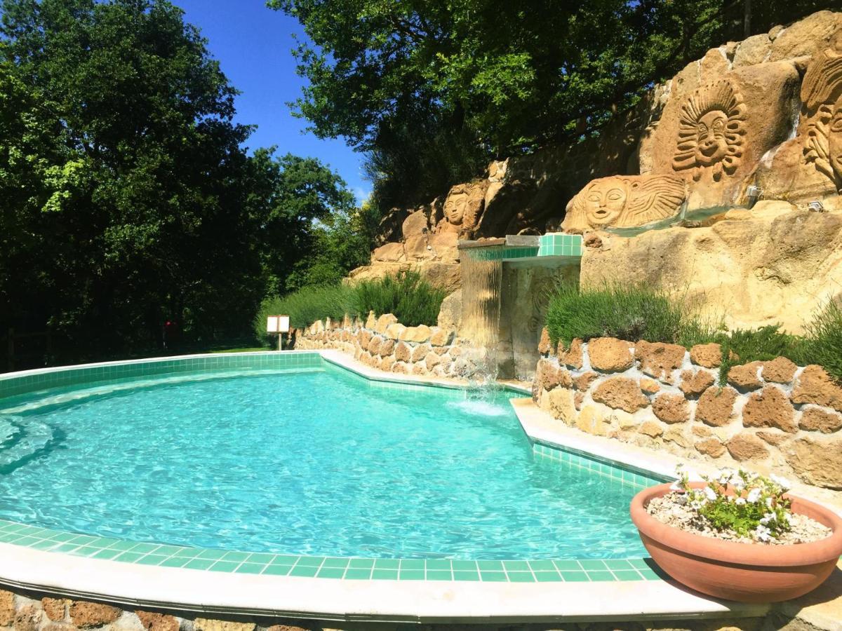 Isa - Residence With Swimming Pool In Sorano, Apartments With Air Conditioning And Private Outdoor Area Esterno foto